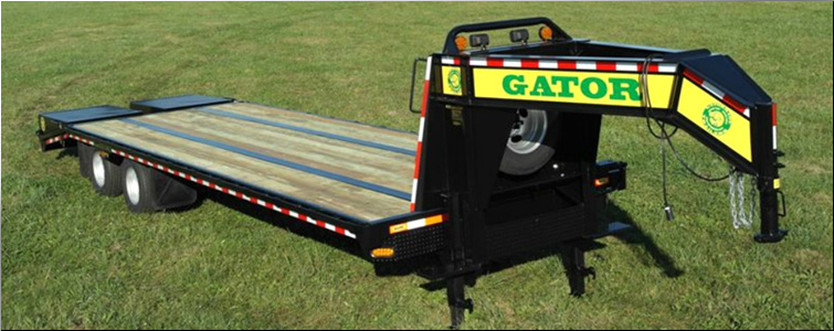 GOOSENECK TRAILER 30ft tandem dual - all heavy-duty equipment trailers special priced  Pickaway County, Ohio