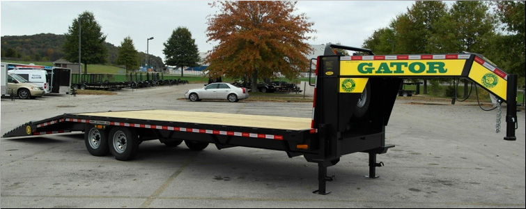 Gooseneck flat bed trailer for sale14k  Pickaway County, Ohio